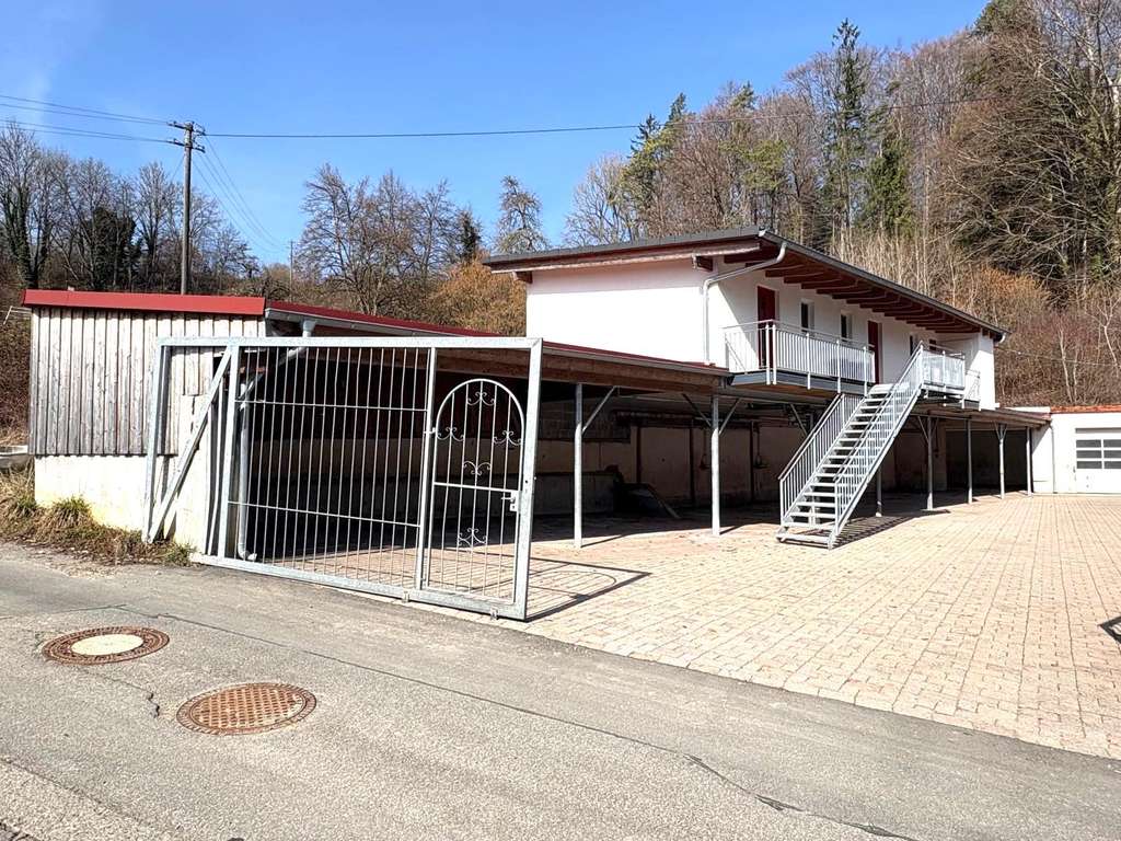 Immobilie in Horgenzell - AUKTION: Großzügiges Wohnhaus mit Anbau 3 Ferienwohnungen, Wiesen, Waldanteil, Carport etc. - Bild 3