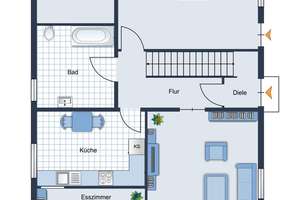 ** gepflegt und einzugsbereit ** Modernisiertes Einfamilienhaus mit Potenzial zum weiteren Ausbau – Die vollständige Adresse der Immobilie erhältst du vom Anbieter., 89567 Sontheim an der Brenz – Vorschaubild 19