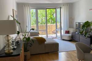 2-Zimmer-WHG ruhig mit  großem Süd-Balkon – Nymphenburgerstrasse 52, 80335 St. Benno, München – Vorschaubild 5