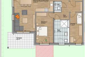 Großzügig wohnen: Durchdachter Grundriss und sonnige Terrasse (WHG 3) – Rheingoldstrasse 1, 65203 Biebrich, Wiesbaden – Vorschaubild 7
