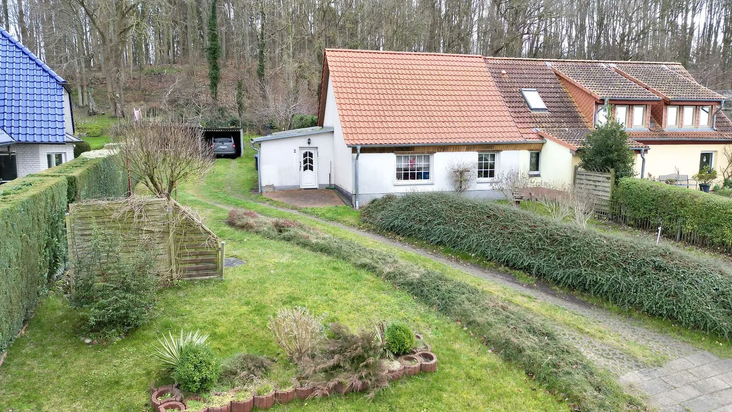 Doppelhaushälfte mit großem Potenzial und Naturblick!, Vorpommern Rügen Kreis – Bild 1