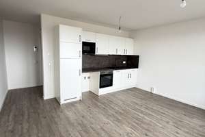 Erstbezug in zentraler Lage: Helle 2-Raum-Wohnung mit Balkon und Einbauküche