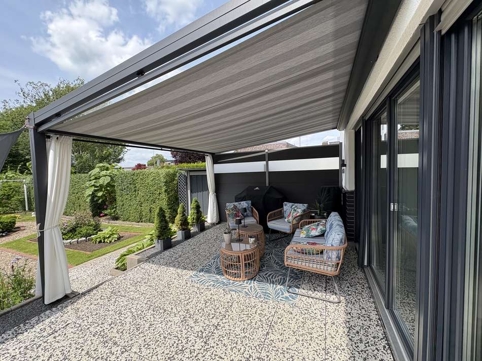 Terrasse am Haus