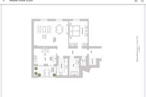 Hochwertig sanierte 3‑Zimmer-Wohnung (88 m²) mit stilvoller Ausstattung im Zooviertel/Düsseltal – 40239 Düsseltal, Düsseldorf – Vorschaubild 3