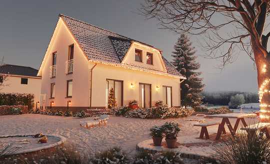 Für Ihr Lebensglück – geplant nach Maß, Stein auf Stein gesetzt. Bauplatz real vorhanden.