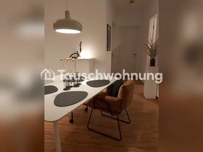 Tauschwohnung: 2,5 Zimmer, Balkon, Living Circle, TG-Stellplatz