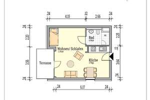 Moderne 1-Zimmer-Wohnung in unserer Klimaschutzsiedlung zu vermieten! – Hubert-Schlebusch-Straße 2, 41063 Am Wasserturm, Mönchengladbach – Vorschaubild 2
