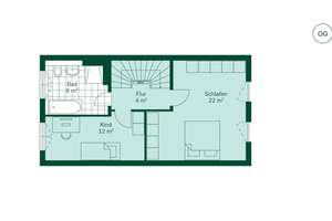 Wunderschönes Reihenhaus mit 4-Zi., Grundstück, Keller und Dachterrasse – Kirschgärten 87, 45665 Recklinghausen – Vorschaubild 13