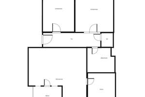3 Zimmer im EG in Durlach-Aue NUR MIT WOHNBERECHTIGUNGSSCHEIN – Schlesier Str. 68, 76227 Durlach, Karlsruhe – Vorschaubild 2