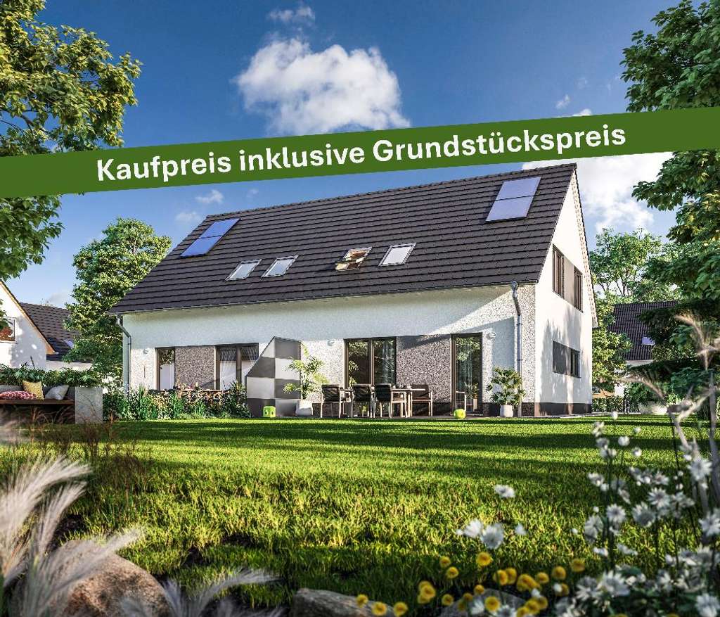 Immobilie in Eldingen - Mit Grundstück: Unabhängigkeit und Nähe – beides ideal kombiniert im Town & Country Doppelhaus in... - Bild 0