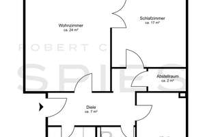 Sehr gepflegte 3-Zimmer Wohnung mit Balkon in Bürgerparknähe – Die vollständige Adresse der Immobilie erhältst du vom Anbieter., 28213 Riensberg, Bremen – Vorschaubild 7