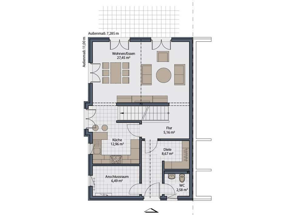 Grundriss Erdgeschoss