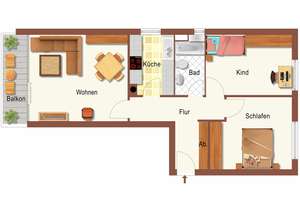 Ein Platz an der Sonne - Charmante 3-Zimmer-Wohnung mit Balkon und Weitblick! – Die vollständige Adresse der Immobilie erhältst du vom Anbieter., 80993 Alt-Moosach, München – Vorschaubild 10