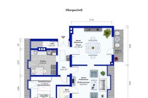 Charmante Dachgeschosswohnung mit historischem Flair auf 74 qm – Die vollständige Adresse der Immobilie erhältst du vom Anbieter., 65199 Dotzheim, Wiesbaden – Vorschaubild 10