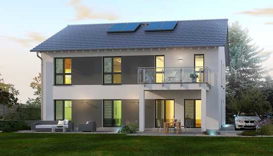 Bild von Fast schlüsselfertig: Viel Platz für Ihre Familie - und die Einliegerwohnung übernimmt einen Teil de