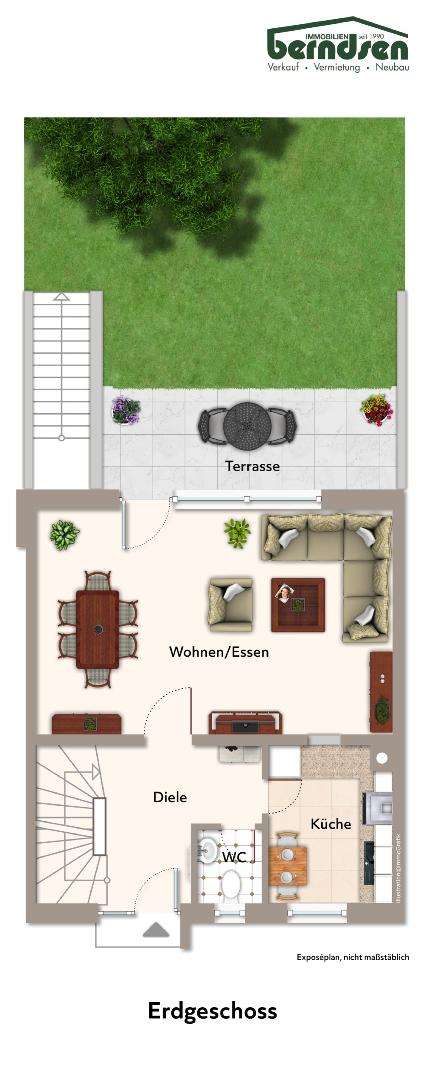 Grundriss Erdgeschoss 