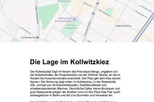 Helle 2-Zimmerwohnung mit Südostbalkon direkt im Kollwitzkiez – Rykestraße 32b, 10405 Prenzlauer Berg, Berlin – Vorschaubild 3