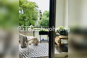 Tauschwohnung: Ruhige,  helle Wohnung im Bachviertel Nähe Johannapark