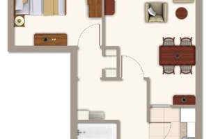Wohnung mit Weitblick! 2 Zi- Wohnung, Balkon in Bi- Brackwede zu verkaufen. – 33647 Brackwede, Bielefeld – Vorschaubild 7