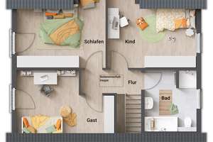 Das variable Haus mit Wohlfühlgarantie - einfach genießen – Die vollständige Adresse der Immobilie erhältst du vom Anbieter., 75335 Dobel – Vorschaubild 5