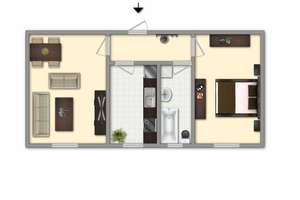 +++  WG-taugliche 2-Zimmer-Wohnung  mit Dusche  +++ – Clausstraße 106, 9126 Lutherviertel, Chemnitz – Vorschaubild 13