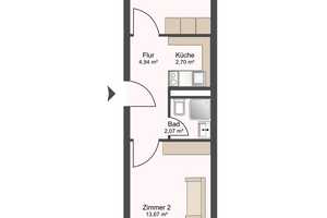 Renovierte WG-geeignete 2 Zi.-Whg., Balkon, ruhig und grün, mitten im historischen Ortskern von Riem – München – Vorschaubild 21