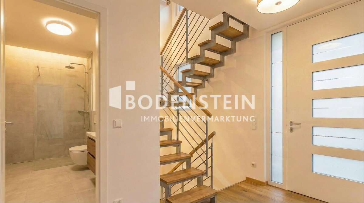 Immobilie in Nieder-Olm - Hochwertiges Stadthaus im KfW-40-Plus-Standard in zentraler Lage von Nieder-Olm - Bild 2