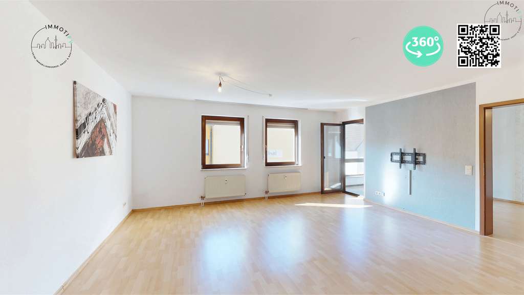 Immobilie in Philippsburg - Charmant - Lichtdurchflutet - Zentral: 2-Zi-ETW mit Wintergarten und Einbauküche in Philippsburg - Bild 1