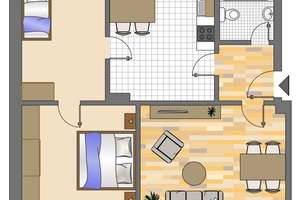 Schöne 3-Zimmer-Wohnung in Hagen Vorhalle. Frei ab 1.09! – Masurenstraße 5, 58089 Vorhalle, Hagen – Vorschaubild 3