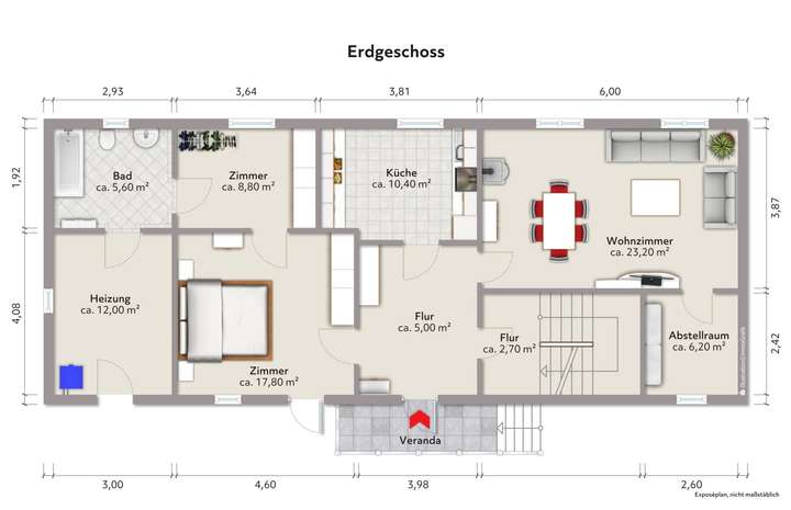 Grundriss Erdgeschoss