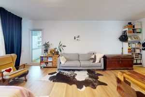 Helle und geräumige 1-Zimmer-Wohnung mit Balkon und Einbauküche in Hannover – Blumenauer Straße 6, 30449 Hannover – Vorschaubild 5