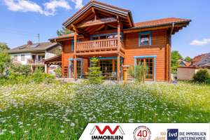 Außergewöhnliches Massiv-Holzhaus in grüner Idylle - perfektes Zuhause in Kirchseeon – Die vollständige Adresse der Immobilie erhältst du vom Anbieter., 85614 Kirchseeon – Vorschaubild 1