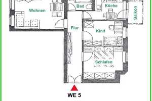Geräumige FAMILIENWOHNUNG mit Balkon - 1. OG mit Lift – Casparistraße 1, 9126 Chemnitz – Vorschaubild 5