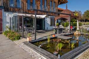 HOFANWESEN MIT EXKLUSIVEM CHALET STILVOLL MODERNISIERT MIT POOL UND PANORAMABLICK – Die vollständige Adresse der Immobilie erhältst du vom Anbieter., 83313 Siegsdorf – Vorschaubild 12