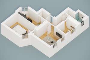 Charmante 3-Zimmer-Wohnung – modernisiert und zentral gelegen – Zweigstr. 10, 90439 Sündersbühl, Nürnberg – Vorschaubild 4