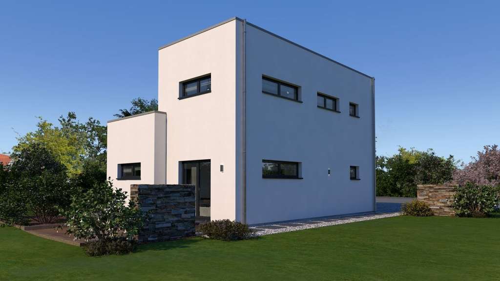 Immobilie in Märkisch Luch - Räume liegen versetzt und bleiben im Alltag klar verbunden - Bild 2