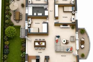 Exklusive, kernsanierte 5‑Zimmer‑Wohnung mit Garten, Balkon, Stellplatz in Fürth‑Weikershof – Die vollständige Adresse der Immobilie erhältst du vom Anbieter., 90763 Südstadt Weikershof, Fürth – Vorschaubild 10
