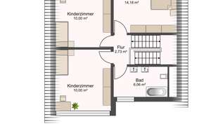 Horn, Nähe Mühlenviertel: 9,50 Meter breites Einfamilienhaus mit Garten und Garage – Die vollständige Adresse der Immobilie erhältst du vom Anbieter., 28359 Lehe, Bremen – Vorschaubild 22