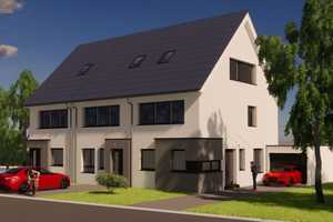Reihenmittelhaus mit Grundstück, KfW 40, PV-Anlage,  Wärmepumpe, Keller, FB Heizung – Untere Dorfstraße 0, 50829 Köln – Vorschaubild 2