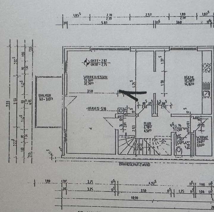 Grundriss Obergeschoss