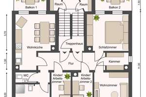 4 Designer-Wohnungen | Hochwertiges Altbau-Wohnambiente & modernste Technik | Kernsanierung 2017 – 4288 Holzhausen, Leipzig – Vorschaubild 38