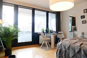 Gepflegtes 1- Zimmer Appartement, teilmöbeliert – 40225 Bilk, Düsseldorf – Vorschaubild 6