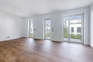AIGNER - Neubau: Großzügige 1-Zimmer-Wohnung mit Balkon in Feldmoching!
