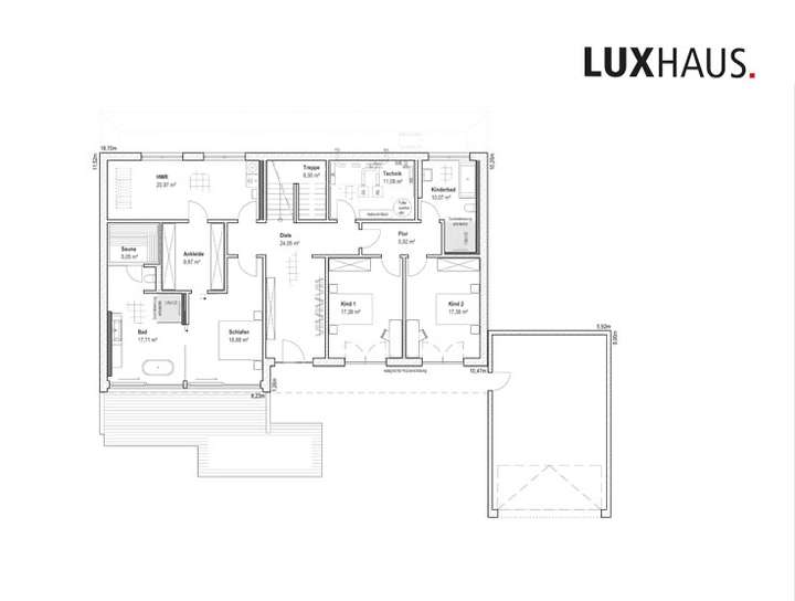 Grundriss Untergeschoss