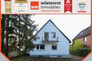 Mit 3D-Rundgang: Ein- bis Zweifamilienhaus in Köln mit weiterem Grundstück