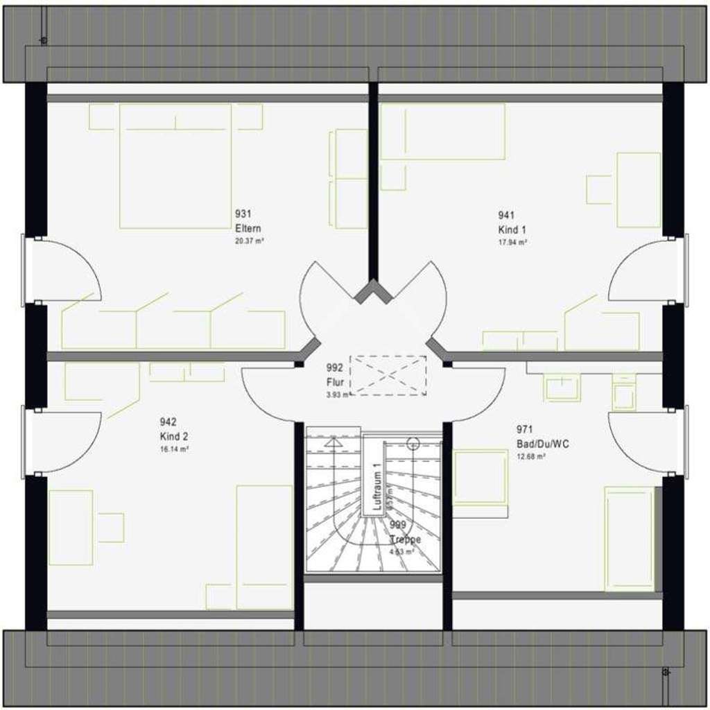 Immobilie in Baesweiler - Einfamilienhaus mit viel Raum 🏡 "LifeStyle 16.02 S" bauen mit massa haus - Bild 4