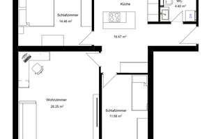 Möblierte Wohnung nahe Schloss Bellevue – Thomasiusstr. 3, 10557 Moabit, Berlin – Vorschaubild 15