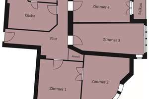 Kapitalanlage nahe Lietzensee - großzügige 4-Zimmer-Altbauwohnung – Die vollständige Adresse der Immobilie erhältst du vom Anbieter., 14057 Charlottenburg, Berlin – Vorschaubild 9