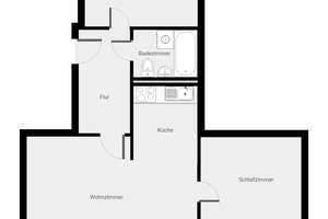 Geräumige Familienwohnung mit Balkon – direkt bezugsfrei – Richard-Paulick-Straße 12, 6124 Südliche Neustadt, Halle (Saale) – Vorschaubild 11