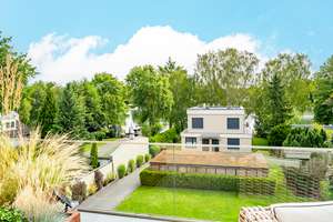 Penthouse am Wasser mit eigenem Bootssteg – E-Boot inklusive, Dachterrasse, Kamin, Klimaanlage – Lindenstraße 26, 12527 Schmöckwitz, Berlin – Vorschaubild 3